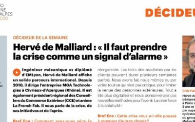 Interview Bref Eco : « Il faut prendre la crise comme un signal d’alarme »