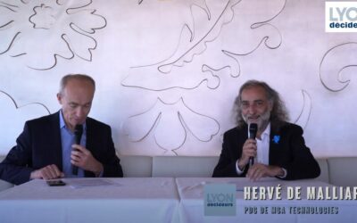 Hervé de Malliard au micro du Journal Eco #56 du magazine Lyon décideurs