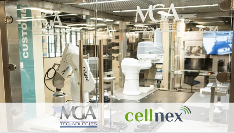 Heureux de contribuer au développement du laboratoire 5G Biopharma avec Cellnex et EDZCOM Heureux de contribuer au développement du laboratoire 5G Biopharma avec Cellnex et EDZCOM