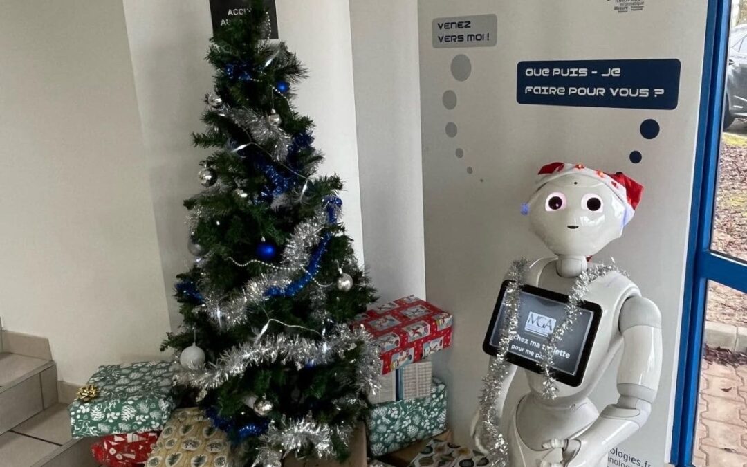 Notre Robot Major Tom s&rsquo;est transformé en Père Noël !