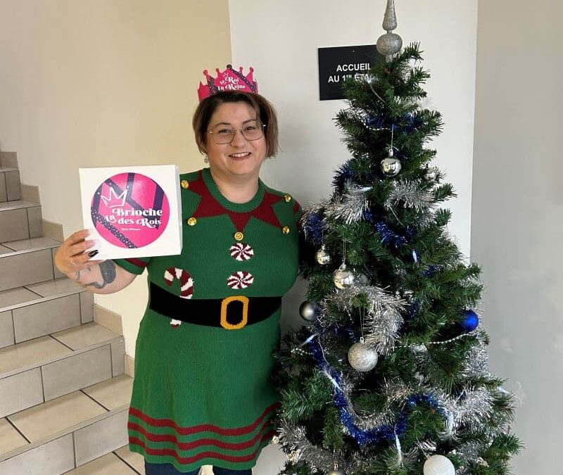 Après le rush des cadeaux de Noël, notre cheffe des Lutins est devenue Reine !
