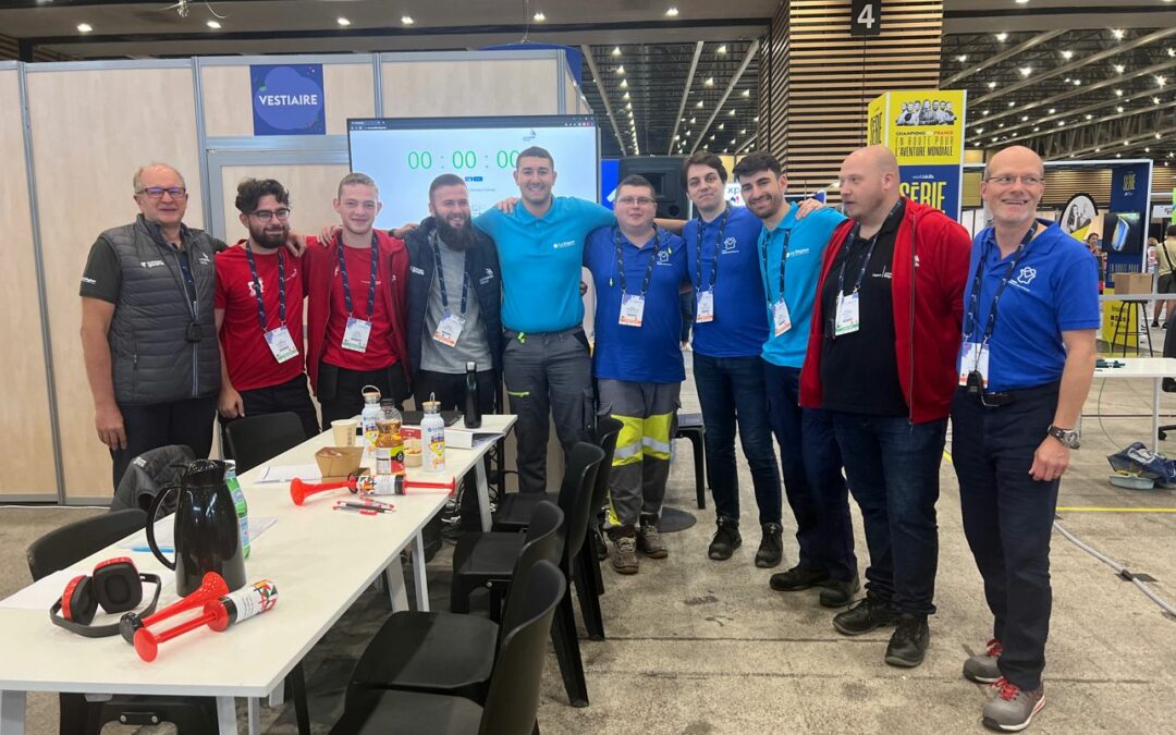 La Région Auvergne-Rhône-Alpes domine l&rsquo;Industrie Française : médaille d&rsquo;or en Industrie 4.0 aux WorldSkills France !