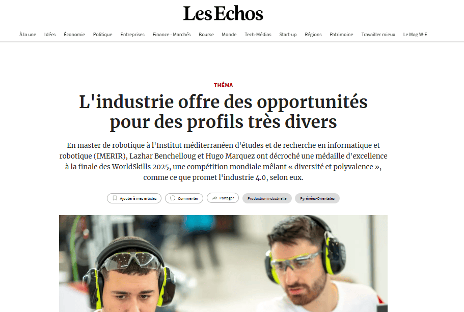 L’industrie au cœur de l’avenir : Maison MGA mise en lumière par Les Échos