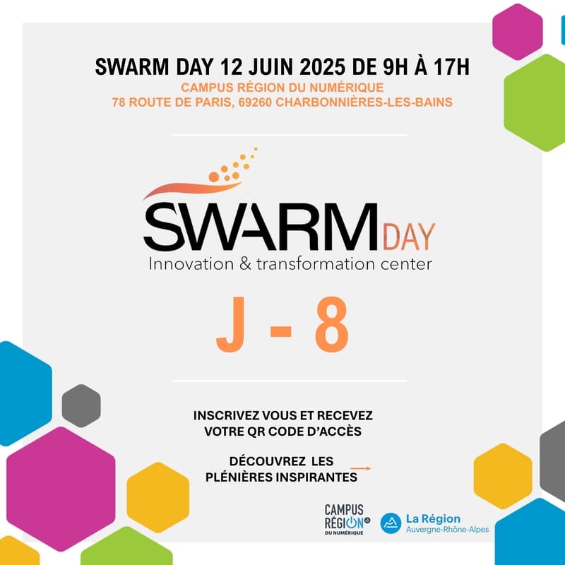 J-8 avant le SWARM Day 2025 J-8 avant le SWARM Day 2025