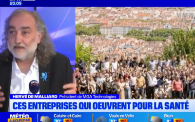 Maison MGA à l&rsquo;honneur sur BFM Lyon : L&rsquo;innovation santé sous les projecteurs